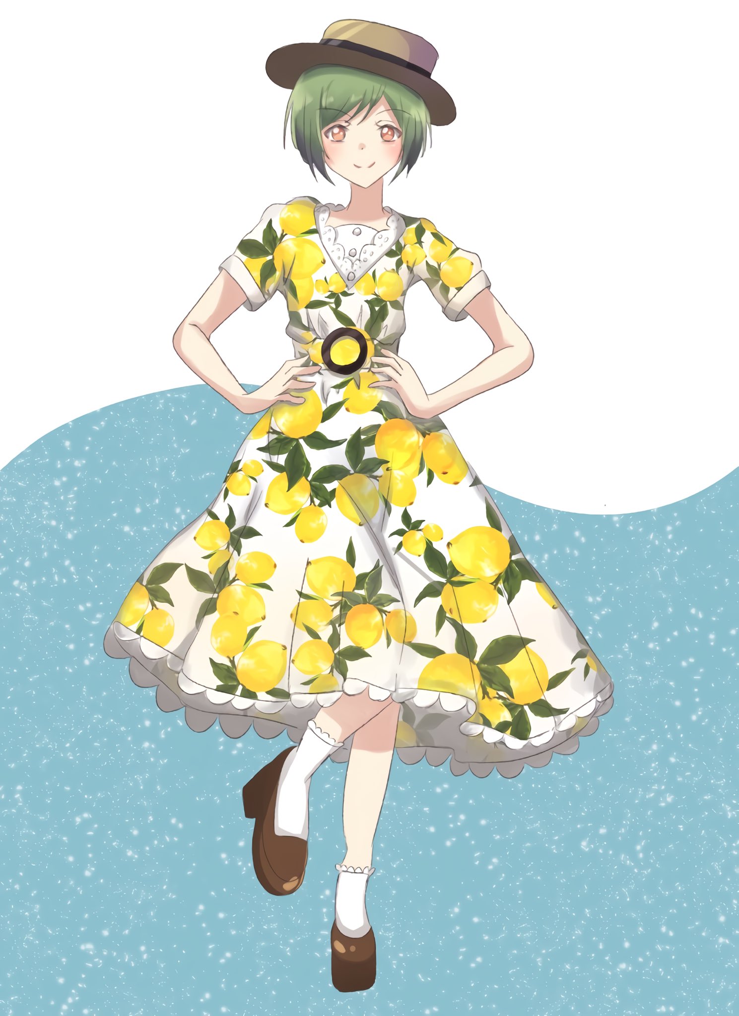 Ruka レモンワンピースを推しキャラに着ていただきました Favoriteさんのお洋服かわいくて大好きです Favoriteファンアート Ruka レモンワンピースを推しキャラに着ていただきました Favoriteさんのお洋服かわいくて大好きです Favoriteファンアート