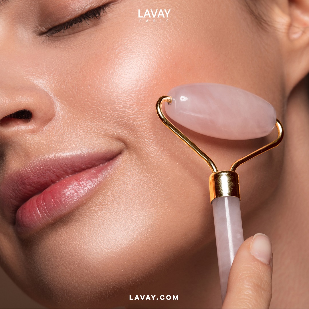 LAVAY_Paris's tweet photo. Relax and smile with Rock &amp; Roll Quartz roller 
#quartzroller #skincare #facemassage #facegym #lavayparis https://t.co/lhvG8UqRXR