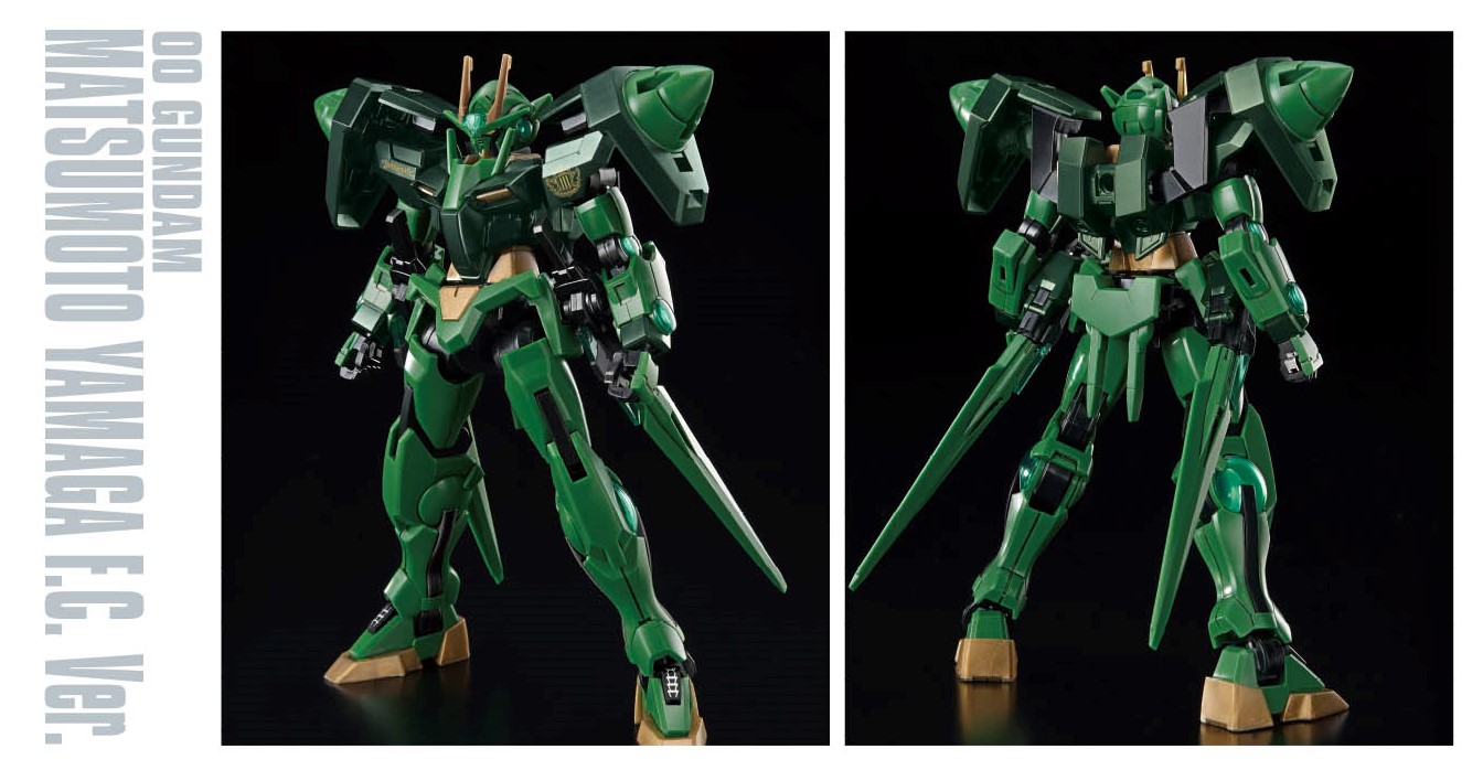 松本山雅　ダブルオーガンダム HG ダブルオーガンダム松本山雅FC