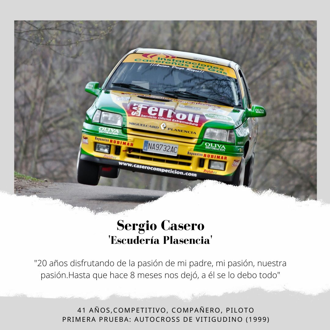 Él es Sergio Casero
.
.
.
#fexa #extremaduraesmotor #automovilismo