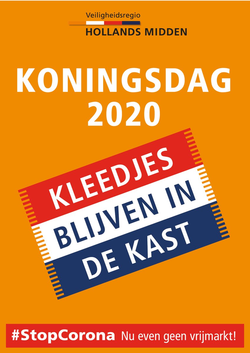 Hap je koeken in de tuin, zet je sjoelbak op het balkon of haal ganzenbord van de zolderkamer, maar laat je kleedje in de kast: dit jaar vieren we Koningsdag thuis ❤️⚪️💙