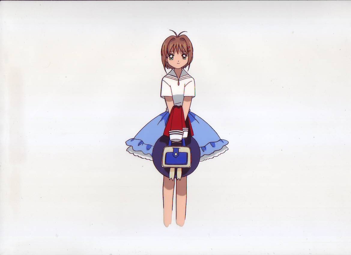 ダブル／ミストブルー カードキャプターさくら セル画 ③ | www