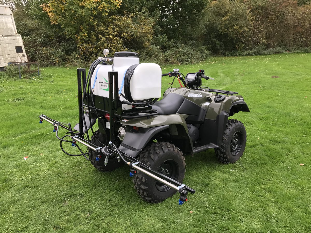 Martin_Lishman's tweet photo. ATV, UTV or Tractor? Don’t worry we’ve got you covered! Our lineup of compact sprayers come in all shapes and sizes, suited to a wide range of spraying applications. https://t.co/mBduZdR8aO  #agsprayer https://t.co/acwn9cIsmd