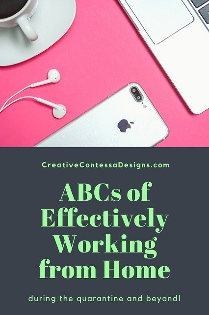 CreativeContess's tweet image. The ABCs of Effectively Working From Home During Quarantine creativecontessadesigns.com/the-abcs-of-ef…