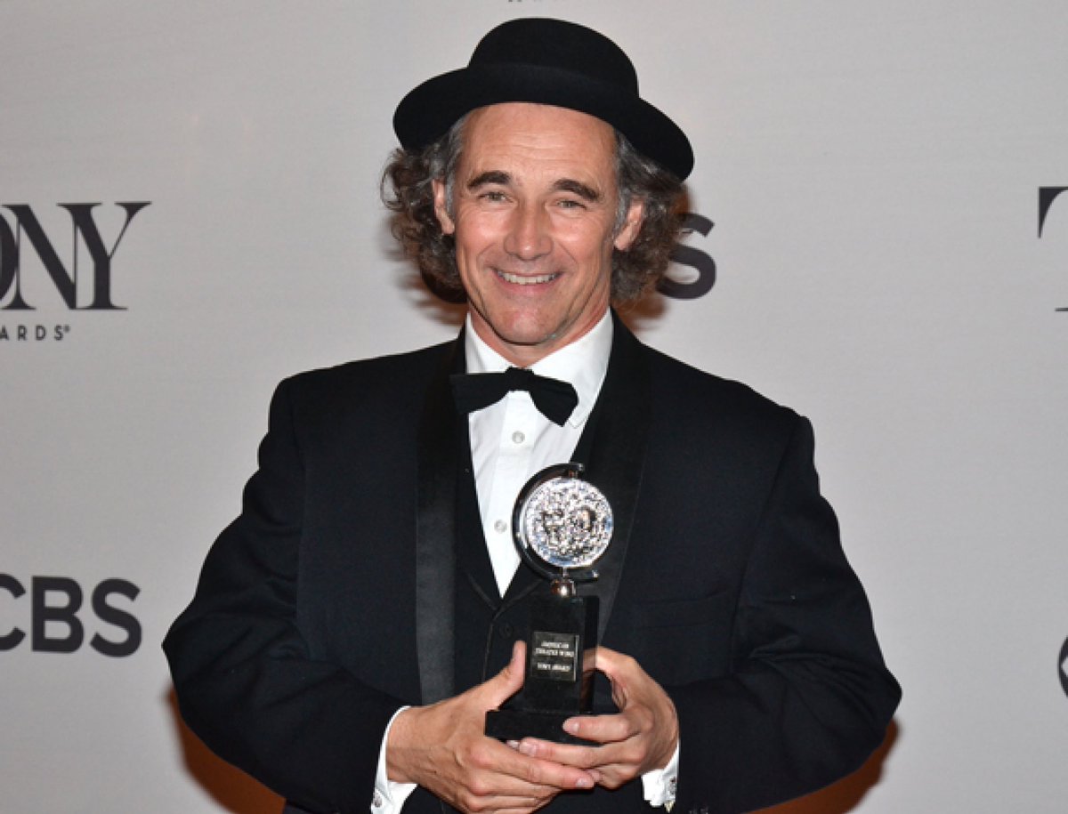 Mark Rylance in hats: ‘holding major industry awards and a knighthood’ edition