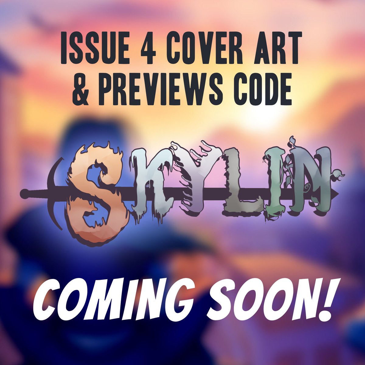 kyleP_Art's tweet photo. The Skylin issue 4 cover art and previews order code will be dropping before the end of the month! Also, free comic book day is coming up, so if you order issue 1 from https://t.co/jgC5uszJms now, you’ll get a physical copy for free 🤩 Thanks so much guys! #charoncomics #fantasy https://t.co/Ijkz4bDOFX