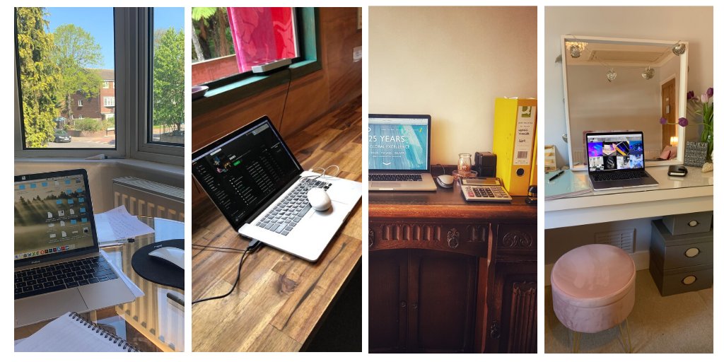 The WOOD team's home office tour...#wfh #London #HomeOffice #StaySafeStayHome