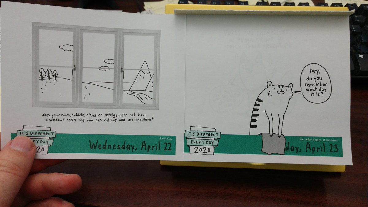 gisn8's tweet photo. There's no way they could have known how eerily appropriate these would be when they were making this, right? ๐ ๐
#ItsDifferentEveryDay https://t.co/k6lsa7HwLW
