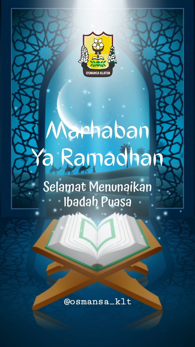 Marhaban ya Ramadhan, selamat menunaikan ibadah puasa bagi yang menjalankan. Puasa kali ini #dirumahaja ya. Tak apa tak bisa bertemu dengannya, ambil hikmahnya, bisa lebih dekat dengan penciptanya dan bisa berdoa segera menghalalkannya.