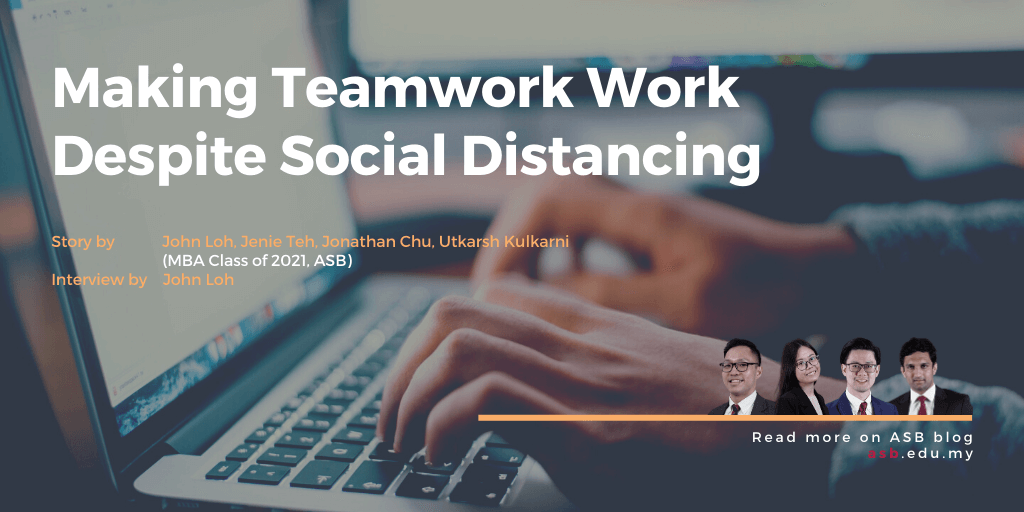 ASBedu_official's tweet photo. #ASBMBA #ASBblog #ActionLearning
Read full article here: https://t.co/NYWAPKyYdX

How do you get a team project done when all of your team members are suddenly spread across the globe with no ability to go on-site? Find out how John Loh and his team (MBA ‘21) made it work. https://t.co/ImwRS3ZaIq
