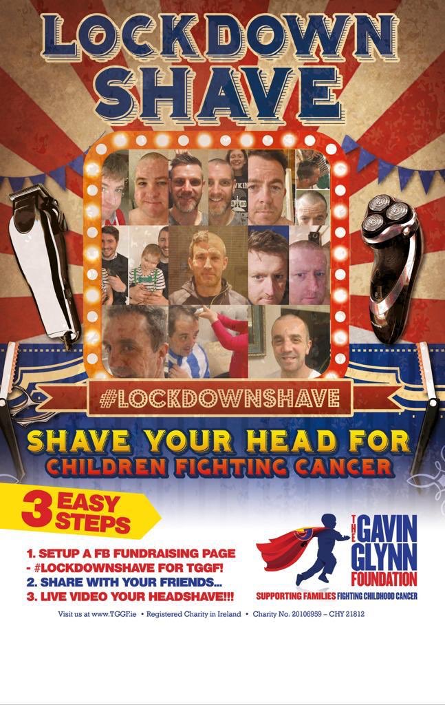 JOHNGLYNN1's tweet photo. We’ve had an amazing support our #lockdownshave fundraiser for @TEAMGAVINGLYNN . Please get in touch of you would like to take part and help raise funds.

 We’ve had mum’s, dads kids everyone take part ❤️💙💛

#lockdownshave
#teamgavinglynn
#neverevergiveup https://t.co/wV7uNpw8aB