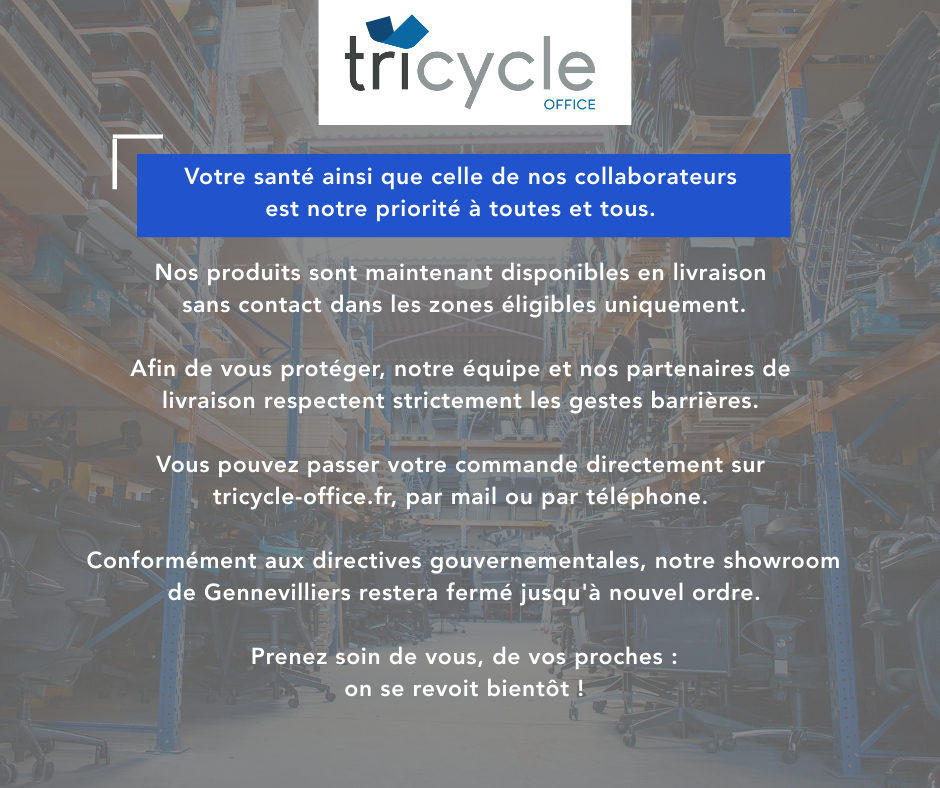tricycle_env's tweet photo. Actu //Tricycle Office

Nos produits sont de nouveau disponibles à la livraison !

Heures d'ouverture, modalités de commande, livraisons : toutes les infos sont à retrouver sur https://t.co/kPYicrdu7j.

#covid19 #retourauxaffaires #reemploi #achatresponsable #secondevie #occasion https://t.co/9nf6aKLesX