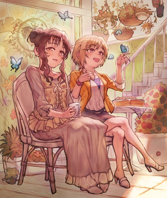 ?☕?✨
(高森藍子/相葉夕美) 