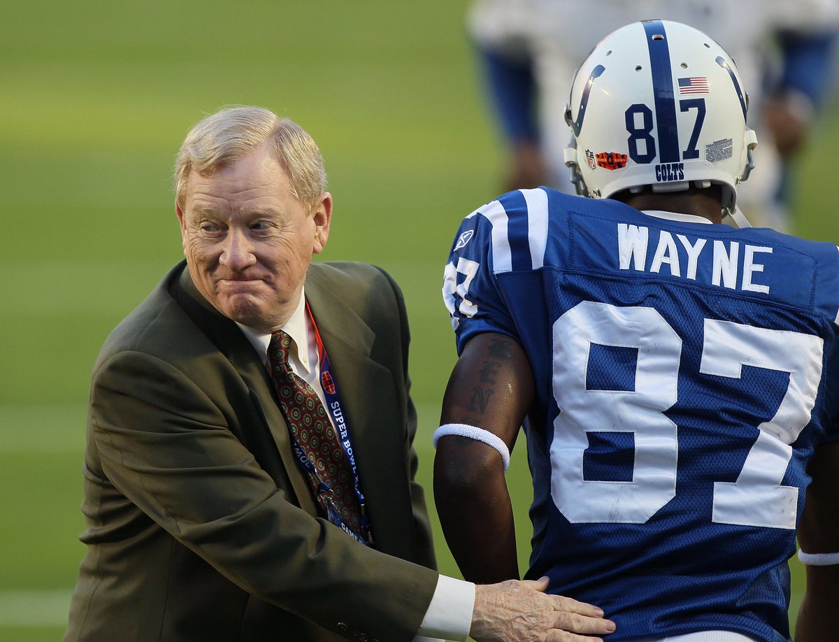 Peyton2L's tweet photo. #TBThursday | #NFLDraft
Reggie Wayne Drafted In The 1st Round, 30th Overall, 2001
14,345 Yards
1,070 Receptions
82 Touchdowns
211 #Colts Games Played | #AllTimeColt https://t.co/w9cvS2hI4R
