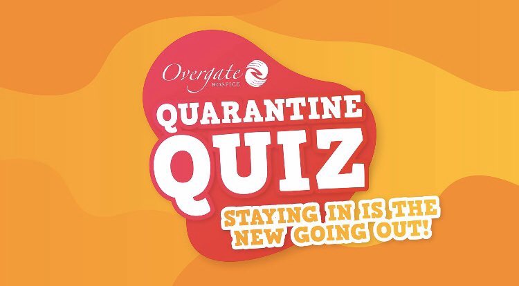 LauraGOvergate's tweet image. Join me and @ClaireOvergate tomorrow evening for our first quarantine quiz! Live on Facebook at 7pm! We can’t promise professionalism but can promise a good time 😂 #quiz @OvergateHospice