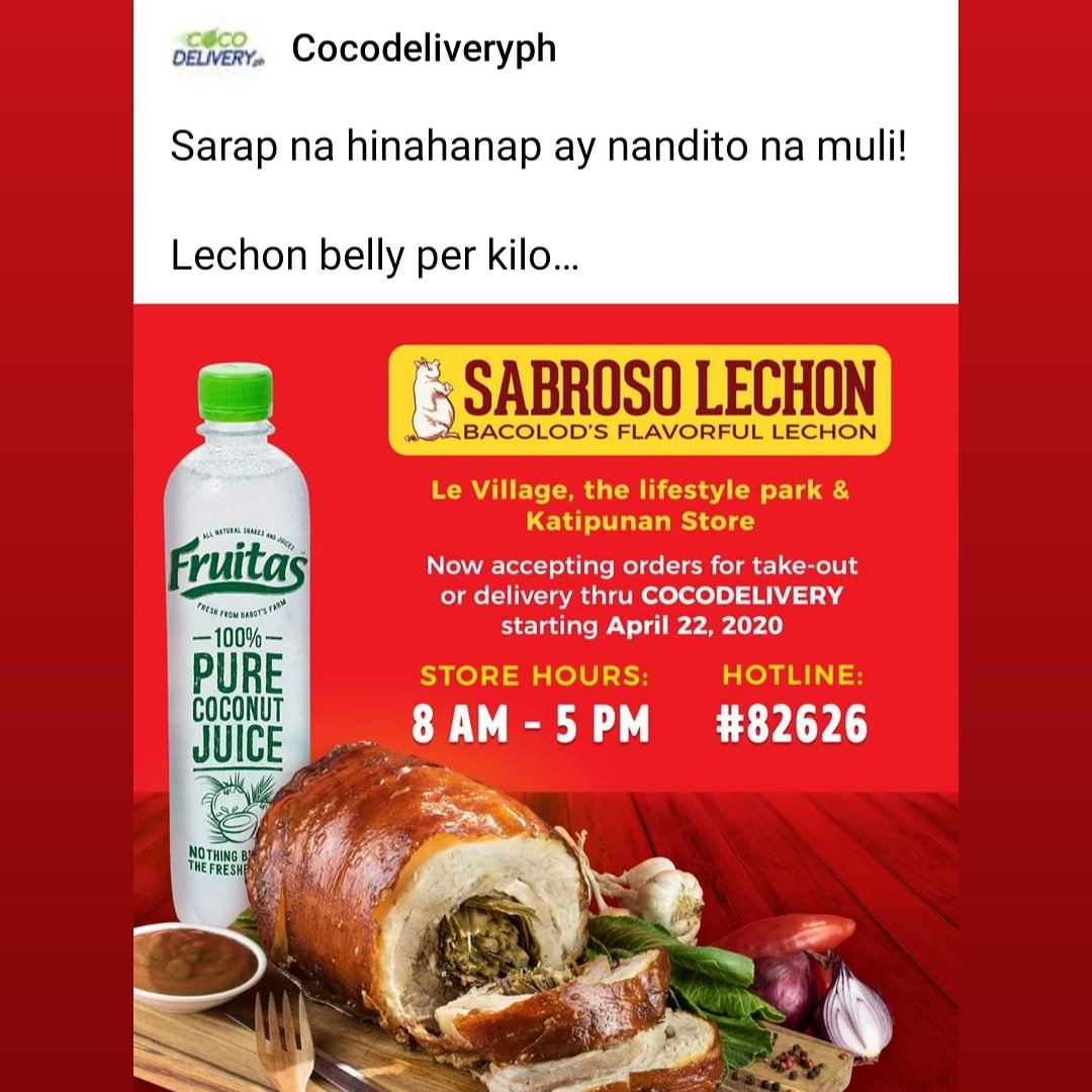 arado_glenn's tweet photo. #SabrosoLechon
#Sabroso
#Lechon
#Lechonbelly
#FRUIT
#FruitasHoldings https://t.co/QRsyoBS3ZU