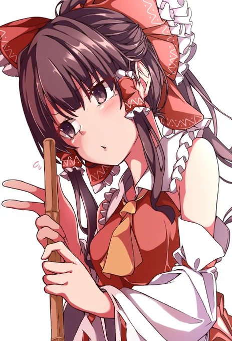#絵描き繋がれ
バトンありがとうございます!
東方イラスト描いてます～!
個性的なキャラの描き分けができるように励んでおります! 