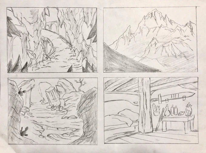今日は少し時間をかけて描きました。 