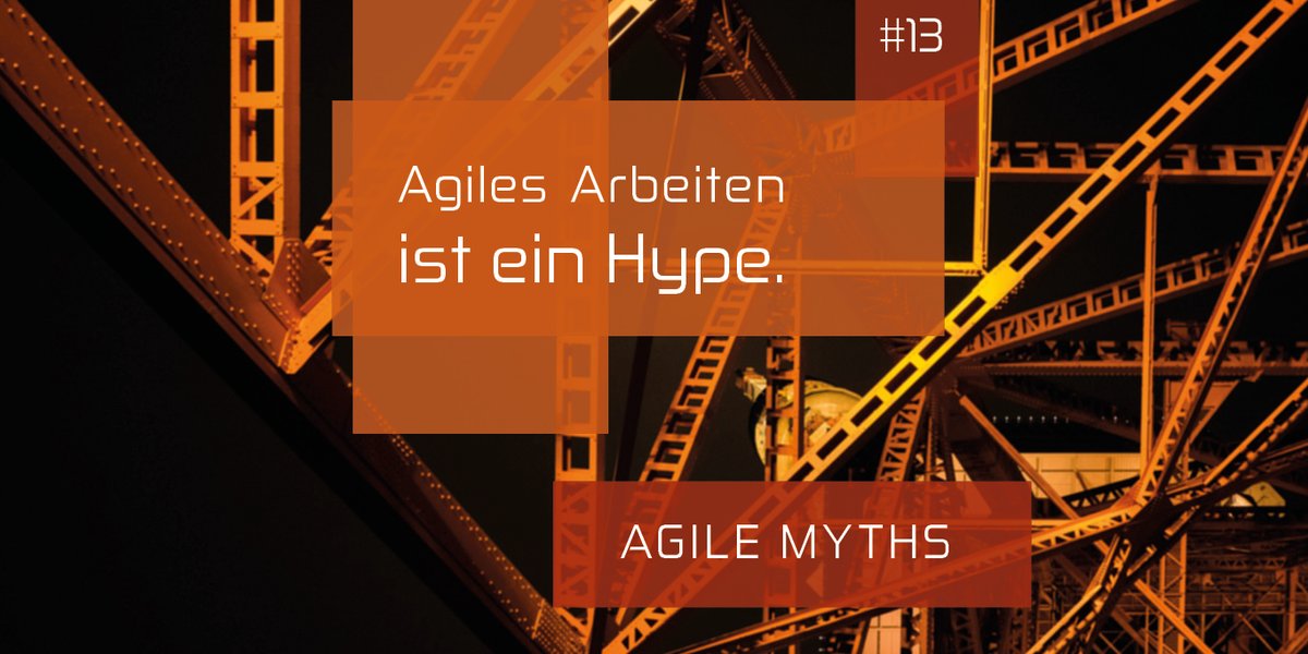 summitcle's tweet image. #agilemyth #13: Agiles Arbeiten ist ein Hype
➡️Ganz im Gegenteil: Agilität ist ein bewährtes Konzept. Dessen Wertsteigerungspotenzial wurde in verschiedenen Branchen getestet und in Strategiebüchern festgeschrieben🔎 mck.co/2K4czaY
scaling-agile-summit.de
#sasummit2020