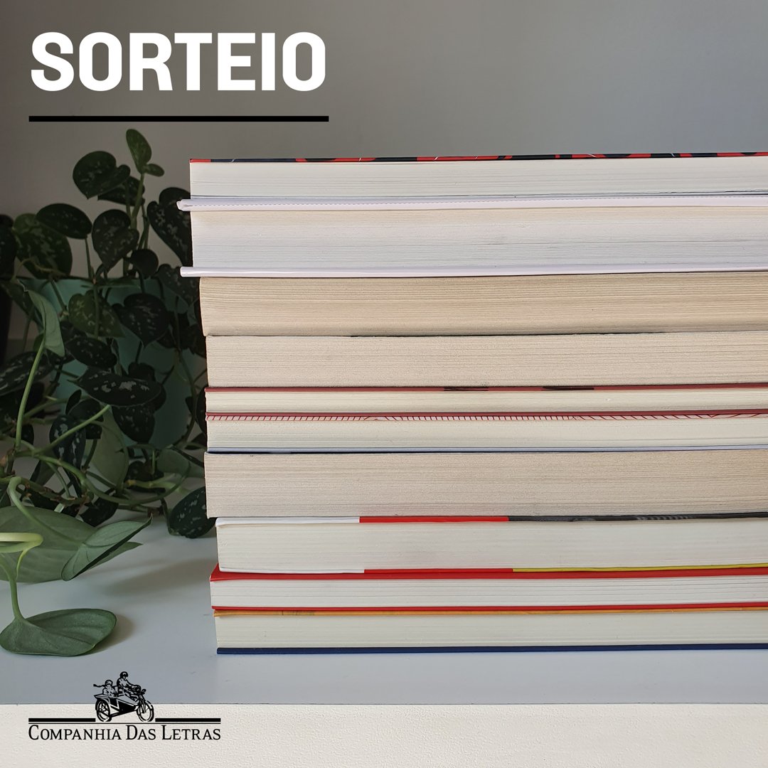 cialetras's tweet photo. Hoje é o Dia Mundial do Livro e preparamos um sorteio especial! A pessoa vencedora poderá escolher 10 livros disponíveis em nosso catálogo.

Para participar, basta:
- Seguir @cialetras
- Responder a este tweet com uma indicação de livro e a hashtag #LeiaEmCasa https://t.co/h57LwsIAuB