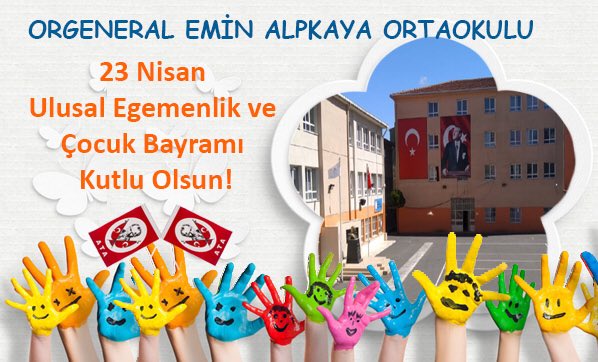 23 Nisan Ulusal Egemenlik ve Çocuk Bayramı kutlu olsun! ⁦<a href="/Sariyer_MEM/">Sarıyer İlçe Millî Eğitim Müdürlüğü</a>⁩ ⁦<a href="/istanbulilmem/">İstanbul İl Millî Eğitim Müdürlüğü</a>⁩ ⁦<a href="/tcmeb/">Millî Eğitim Bakanlığı</a>⁩