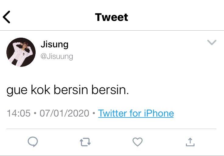 ada yang ngomongin, dek.
