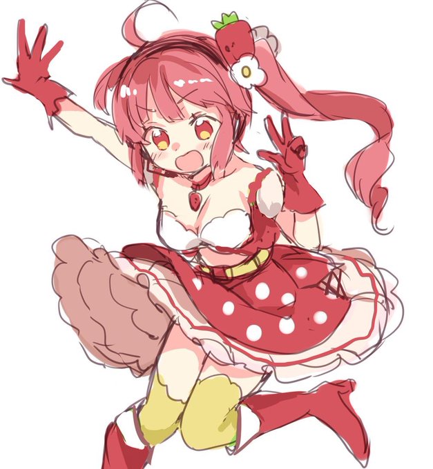 いちごちゃんも居ます 