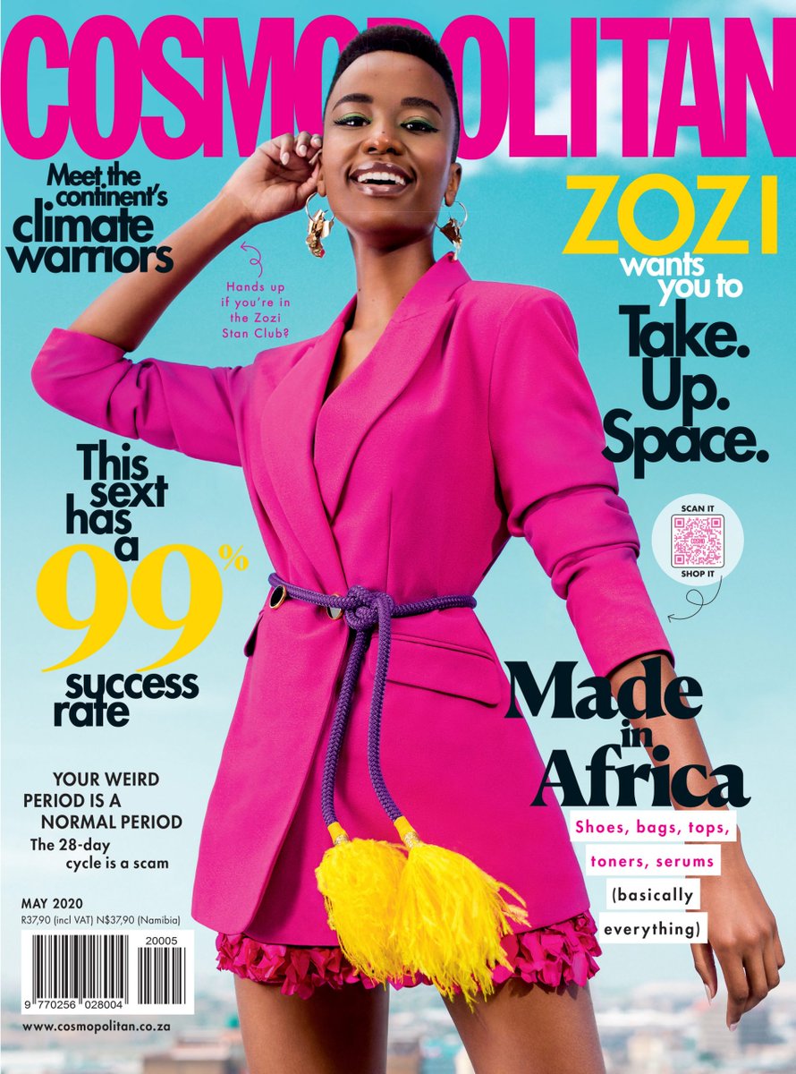LOOK! Miss Universe 2019 Zozibini Tunzi graces the cover of Cosmopolitan SA. 

Read here: cosmopolitan.co.za/celebrities/zo…

#MissUniverse #MissUniverse2019 #MissosologyBig5 #PageantsThatMatter #RelevantPageants #COSMOxZozi #MadeinAfrica