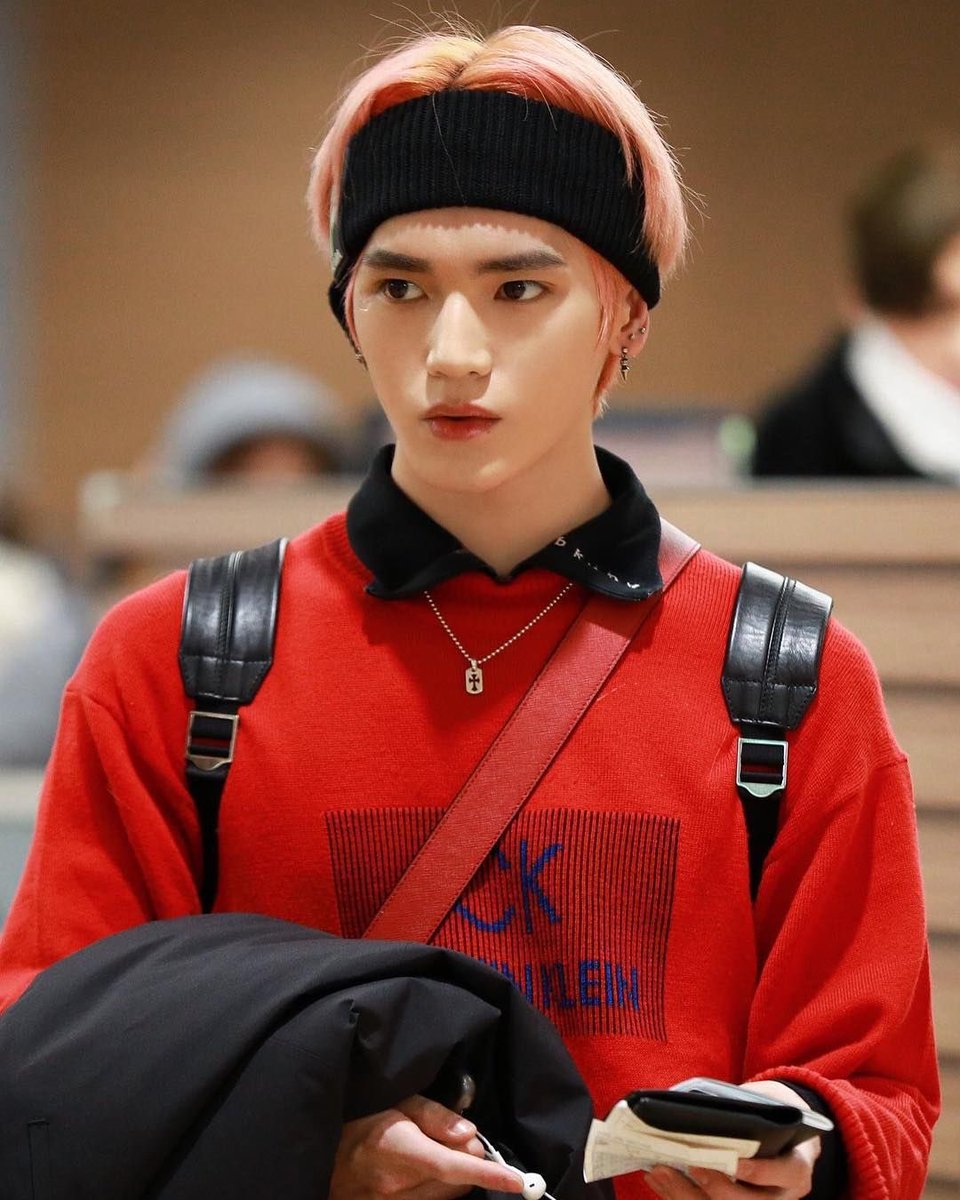 taeyong in red  — a thread