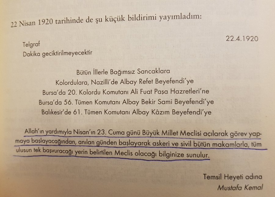 Hürriyet ve istiklal benim karakterimdir.
Şanla, şerefle, onurla! #23NisanKutluOlsun