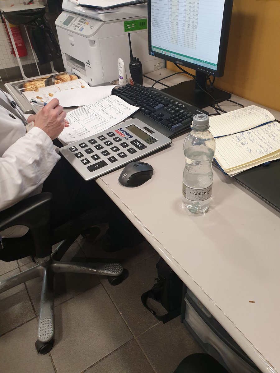 AllisonTullock's tweet photo. When you need to work out costings but can't find your own  calculator are you sure you can see the figures @cpattison75 🤣🤣🤣 https://t.co/T9hfBcxIaJ