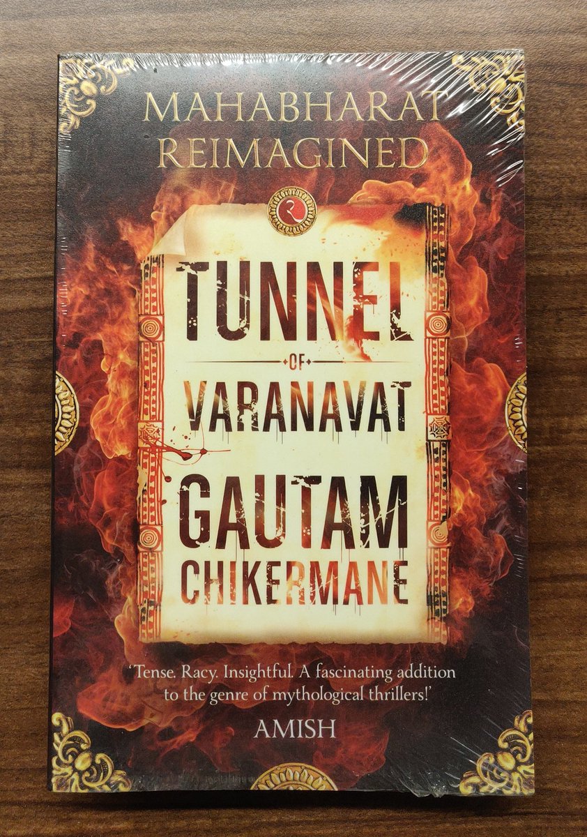 Finally, a self-plug: Tunnel of Varanavat -- my retelling of the Palace of Lak incident. #WorldBookDay  #Mahabharata n/n