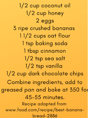 CCCNutrition's tweet photo. Love banana bread? Try this new healthy recipe that #RD2BE Cece guarantees that you’ll love! #CCCrd2be #CCCnutrition #bananabread #healthy https://t.co/g7SKP35JpF