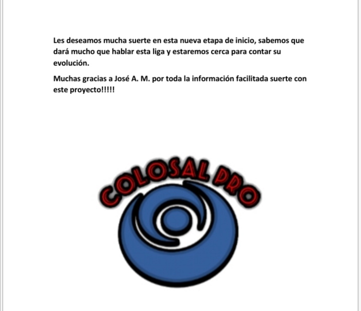 ProColosal's tweet image. 🚨HOY TOCA PRESENTACION🚨
Presentamos una liga que a nuestro parecer va a dar mucho que hablar y seguro que no en mucho tiempo. Les deseamos mucha suerte!!! @LeagueLOF