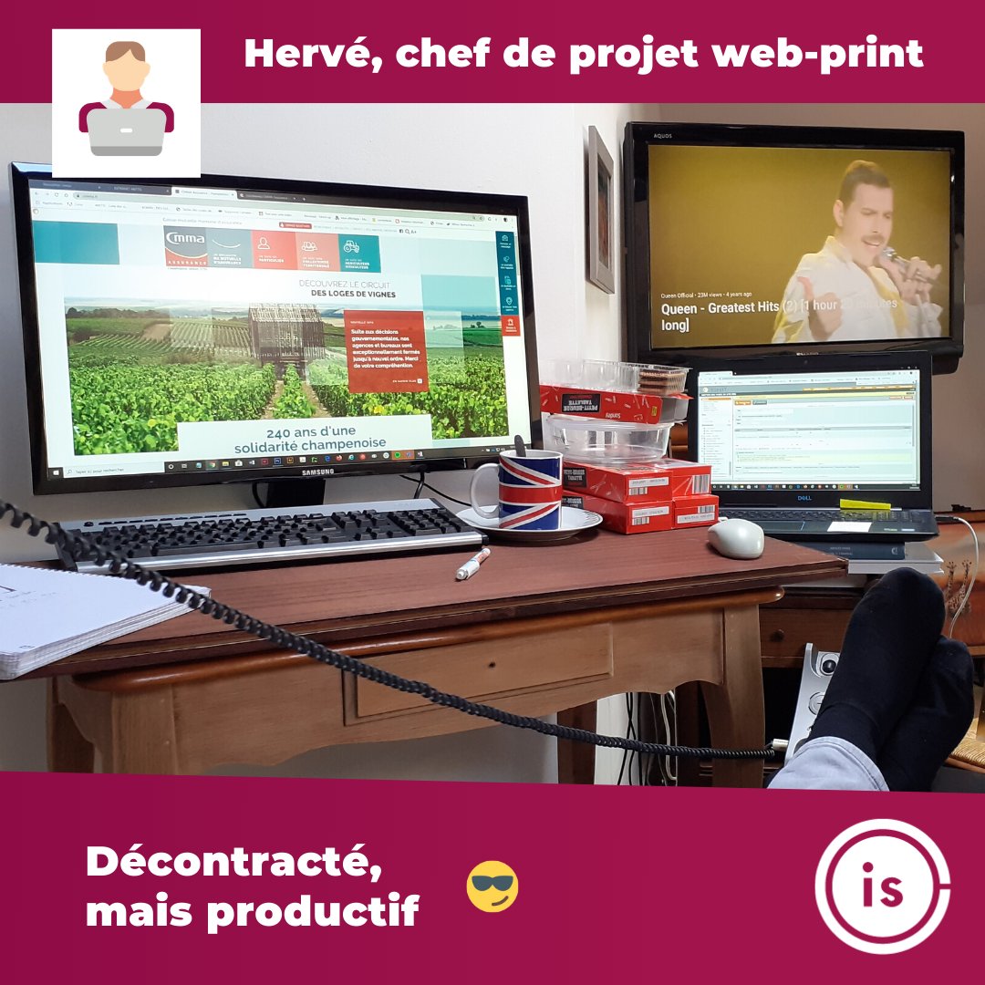 isWebdesign_com's tweet image. Aujourd'hui nous vous présentons Hervé, chef de projet web-print !

Intermédiaire entre nos équipes et nos clients, il aiguille ces derniers vers les choix les plus judicieux pour eux ! 📝
 
Vous avez un projet web ?
-&amp;gt; is-webdesign.com/fr/contact-age…

#webagency #webdesign #metz