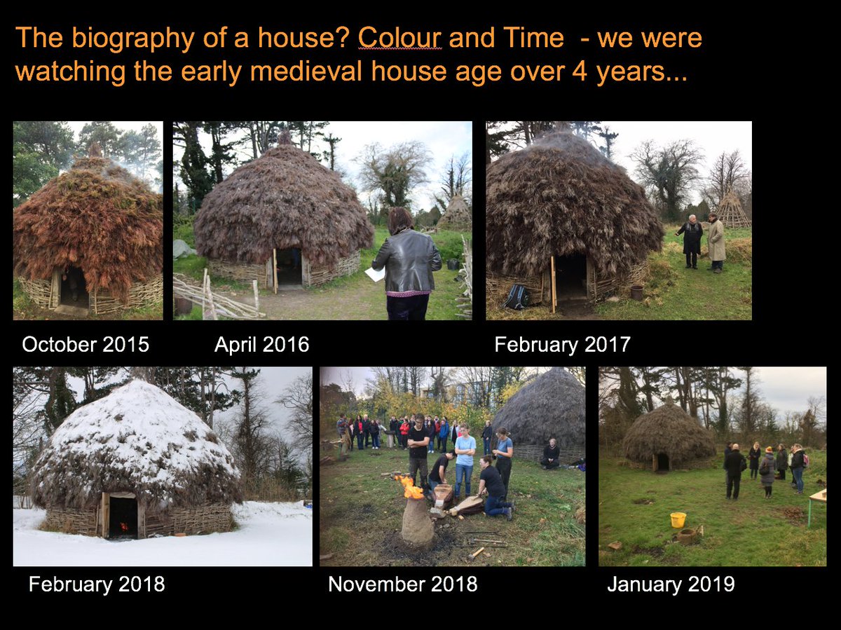 15. We can also think about the passage of time - not decades or centuries of course, but years, seasons, months and how buildings change across time.  @ucdarchaeology  #UCDEarthWalks  #virtualwalks