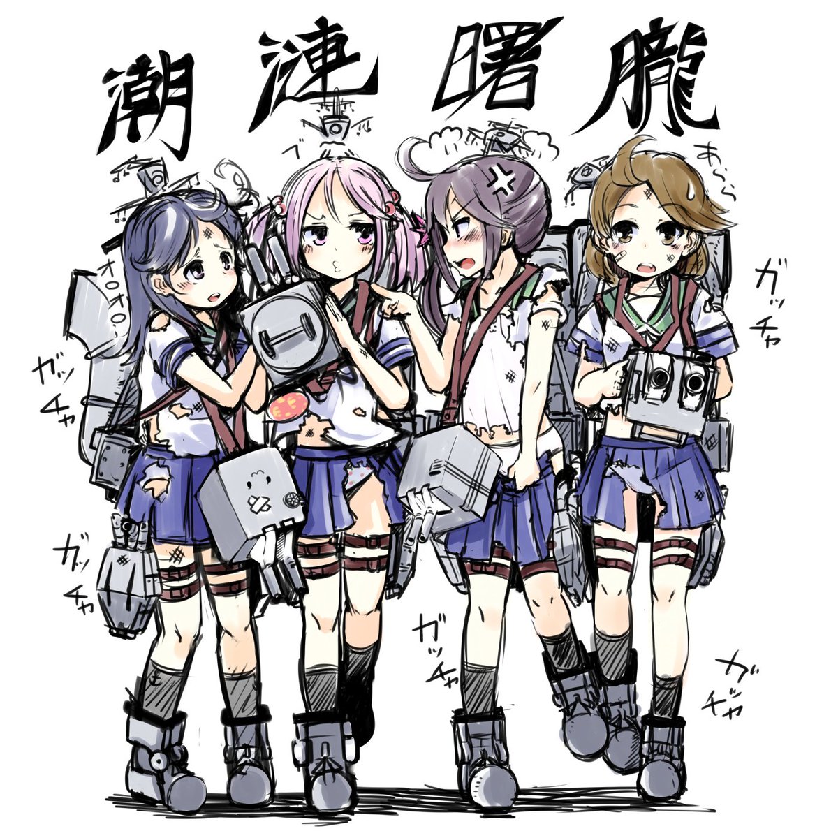 もうこれ七年前の絵なのか…おめでとう艦これ&七駆 