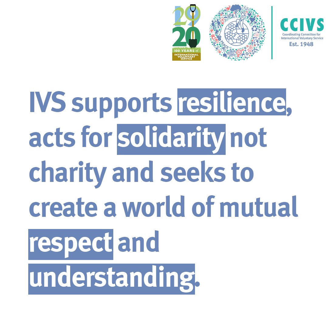 ccivs_volunteer's tweet photo. [#IVSWork]
2020 is the 100 years anniversary of the first @sciint workcamp (1920, Esne).
We would like to share more with you about our values, our history and our work.
Our values and work link people. History connects our past, our present, and our future.
#100YearsOfIVS https://t.co/BZ3EZF6jUe