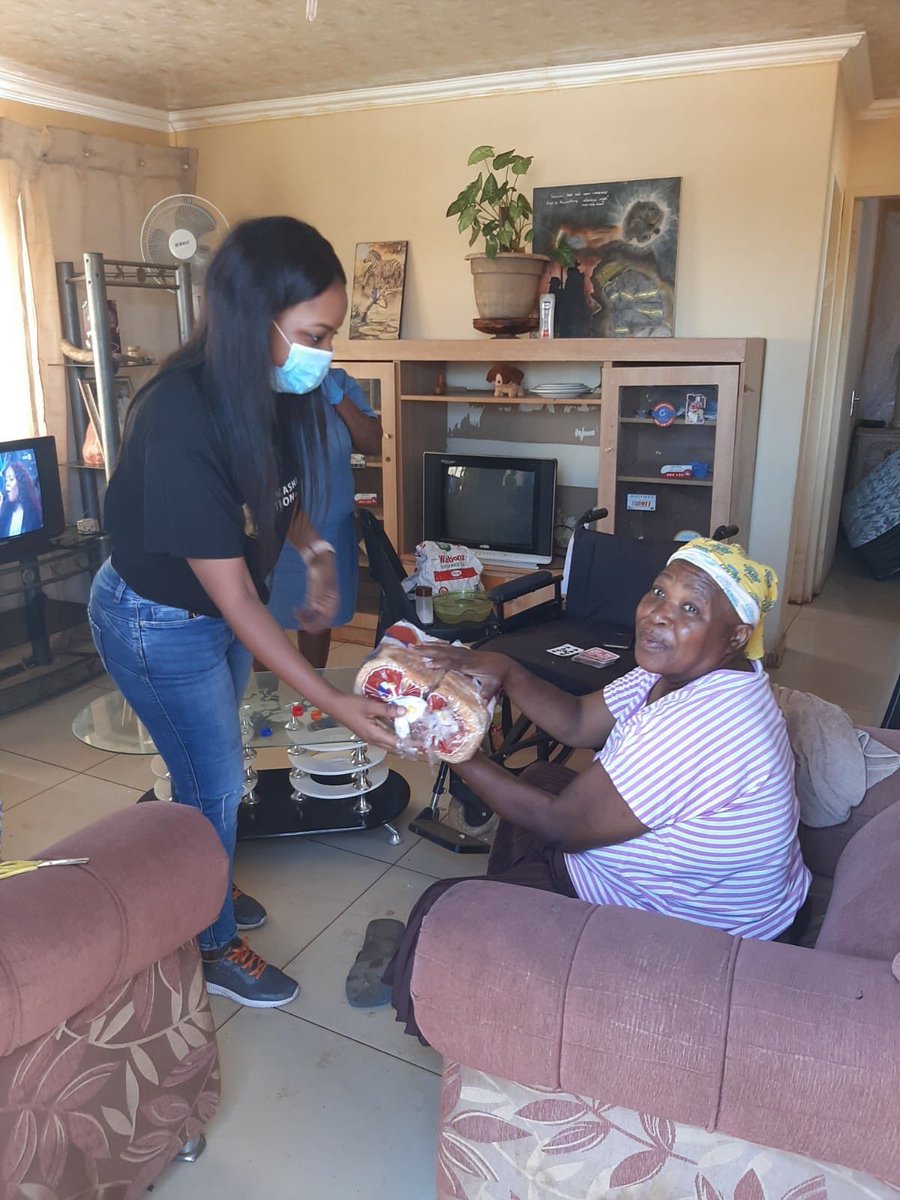 collenmashawane's tweet photo. We have built decent housing for more than 4000 people in RAMA City. Today we visit these families in their homes to ensure they are well during these trying times. #ramacity #ramahd #afribizinvest #collenmashawanafoundation https://t.co/aFszuL6pQb