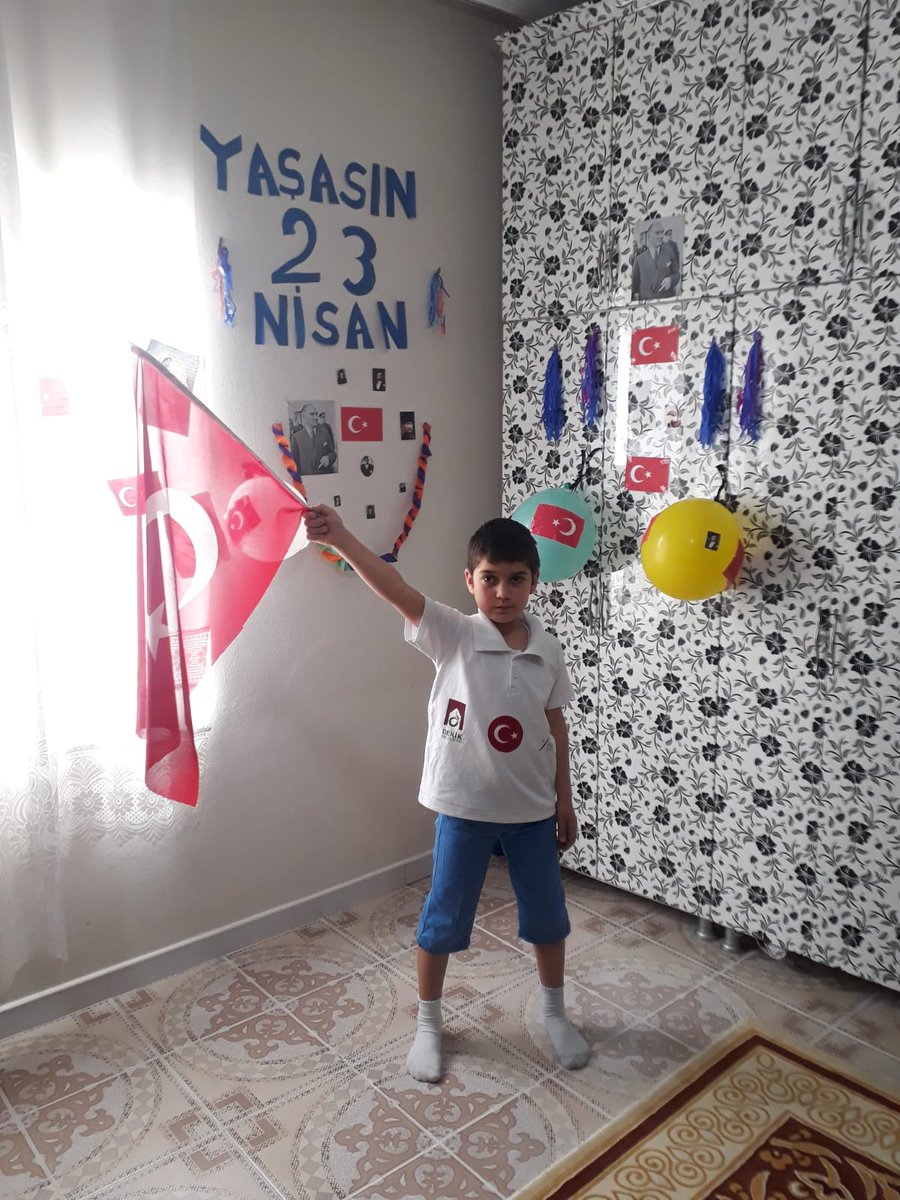 #23NisanKutluOlsun
23 NİSAN ULUSAL EGEMENLİK VE ÇOCUK BAYRAMI KUTLU OLSUN.🎈
<a href="/ziyaselcuk/">Ziya Selçuk</a> 
<a href="/DerikNam/">Derik Namık Kemal Ortaokulu</a> 
<a href="/sehmus_sumer/">Şehmus Sumer</a> 
@HasanKaya474747 
@hmzaydg 
<a href="/derikmem47/">Mardin/Derik İlçe Millî Eğitim Müdürlüğü🟢🇹🇷</a>