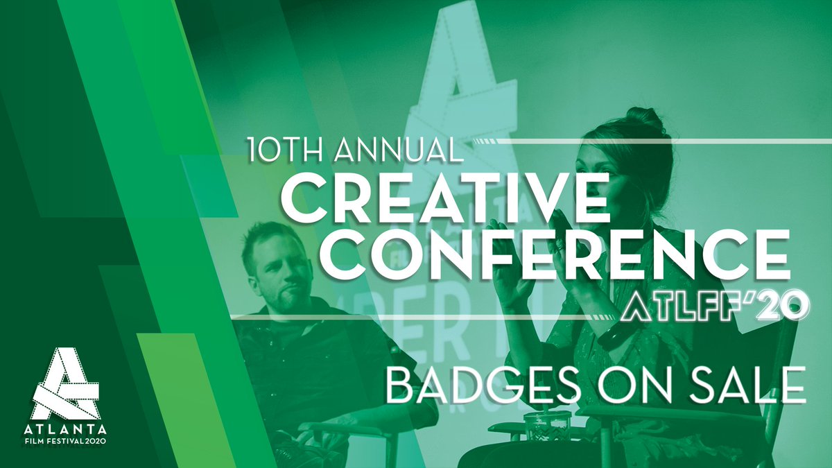 atlantafilmfest's tweet photo. The Creative Conference is just around the corner! Give yourself the best experience possible by purchasing the Creative Conference badge for priority access and 10% off merch.
https://t.co/EqYgviEuhr
#CreativeConference #ATLFF #badges #filmeducation #ATLFF20 #ATLlovesFilm #film https://t.co/3dJDMjOyO8