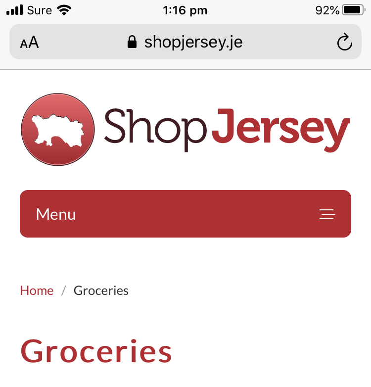 New today on our Groceries page: Krafty J's, Jersey Apple Press, and Gorey Wine Cellar. All trading online with home delivery.  shopjersey.je/groceries