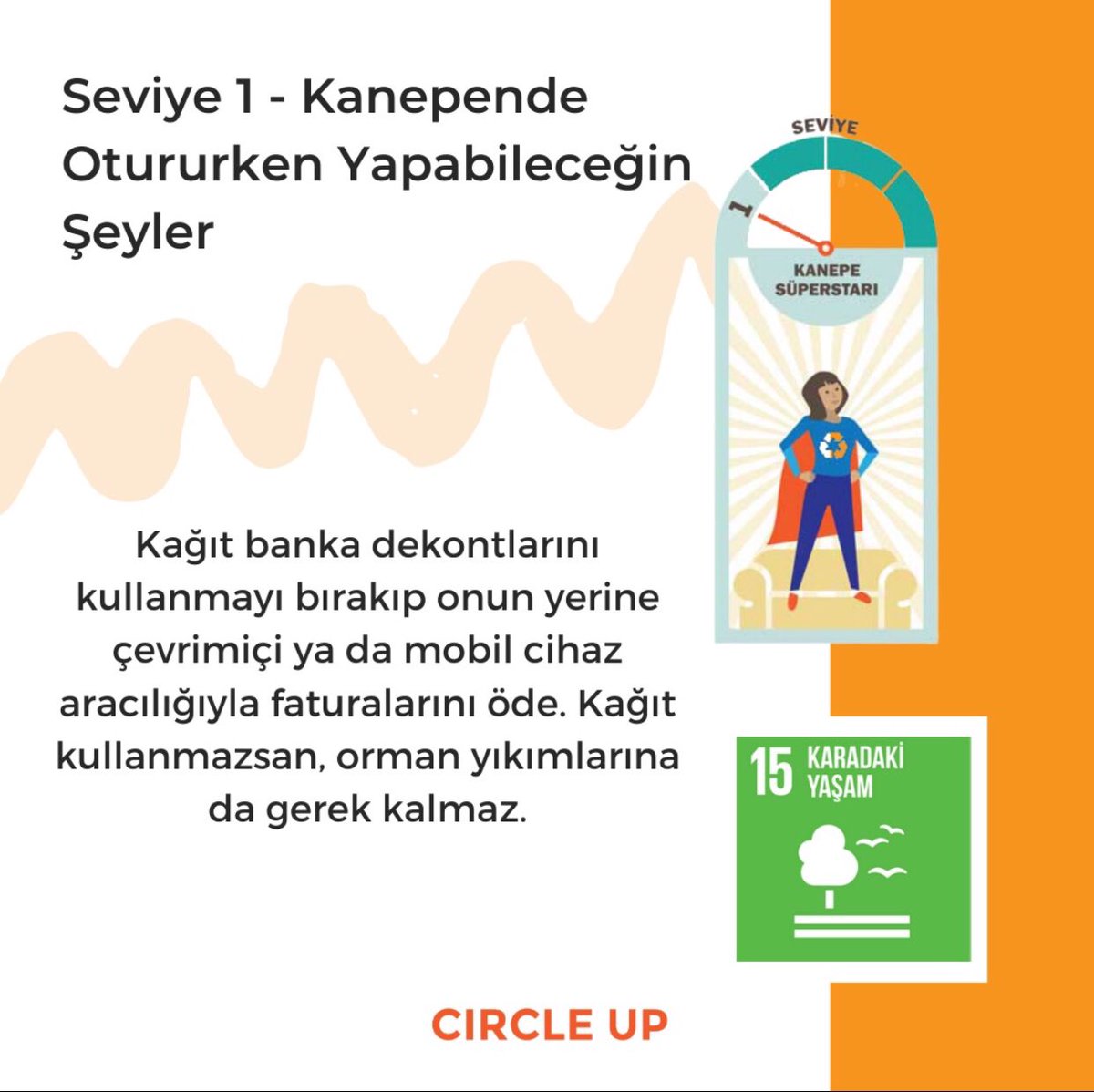 Tembel İnsanın Dünyayı Kurtarma Rehberi'nde bu hafta!

Seviye 1- Kanepende Otururken Yapabileceğin Şeyler✨

#circleup #ska #sdg #herkeseanlat #youthempowerment #gencleringuclenmesi #4change #makeadifference #socialimpact #sosyaletki <a href="/undpturkiye/">UNDP Türkiye 🇹🇷</a> <a href="/undp/">UN Development</a>
✨
kureselamaclar.org/harekete-gec/