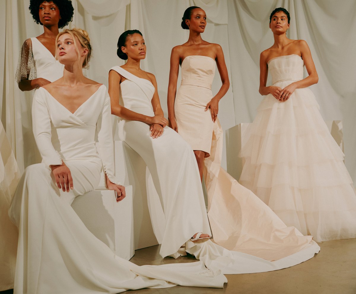 Bored in the house? Virtually try on all these Amsale couture dresses, LWD and Bridesmaids with our new Virtual Try On Tool at amsale.com! And stay tuned, #NouvelleAmsale try on coming soon... ✖️ #AmsaleAtHome