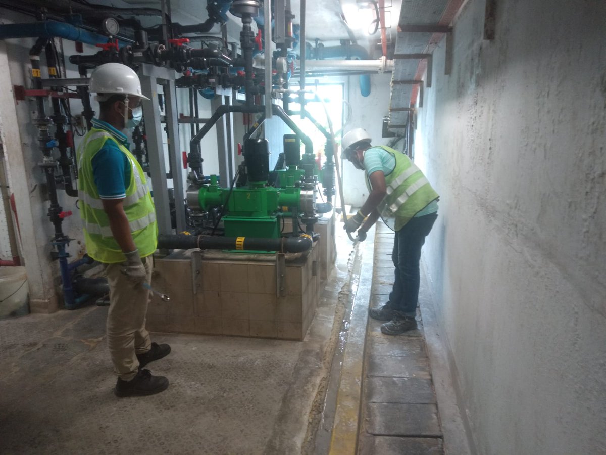 vatechwabag's tweet photo. WABAG COVID Warriors join Singapore’s fight against the Corona Virus pandemic by ensuring safe drinking water and healthy environment for the people of the city. WABAG is currently operating 7 plants (4 WTP and 3 WWTP) catering to around 40% of the total population of the city. https://t.co/iwmVzxD8s5