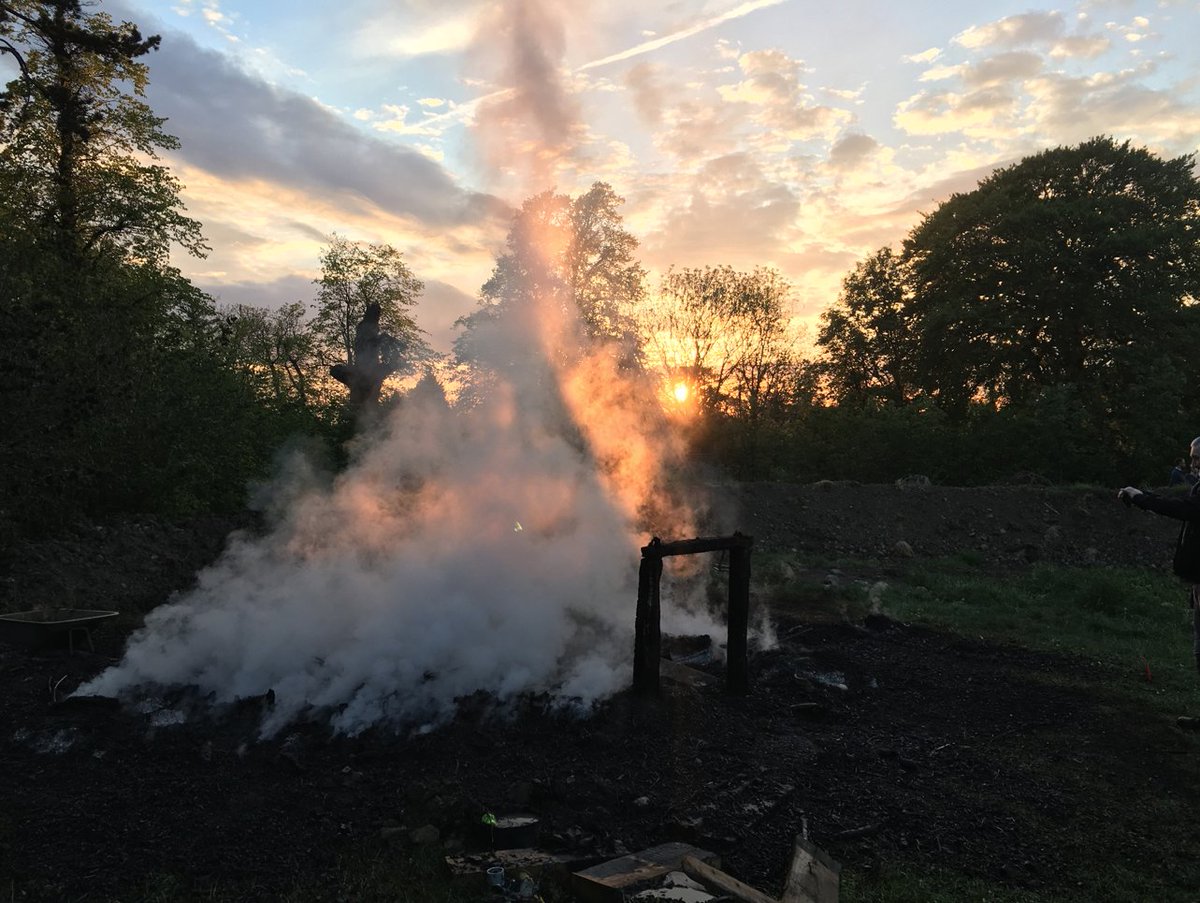 23. Unfortunately, like many early medieval houses in archaeology, it was destroyed in an arson attack in 2019. We are aware of the penalties for arson in early Irish law... but we will be rebuilding.