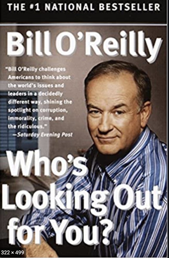 Short thread ...In 2004, Fox News' then supreme star Bill O'Reilly published a book that urged Americans to identify "who really cares about you as a person - and who does not."