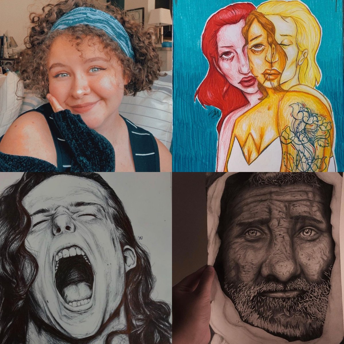 RyleArtDept's tweet photo. Our First #RHSSeniorFeature is Sydney Willis.  We have loved her sparkly personality, marveled at her artistic acumen, &amp; have been amazed by her performances.  Sydney, we wish you the best of luck, we will miss you! @Ryle_HS @RyleYearbook #senior2020 @ryleforensics @Ryle_Drama https://t.co/HWxizc1ySM