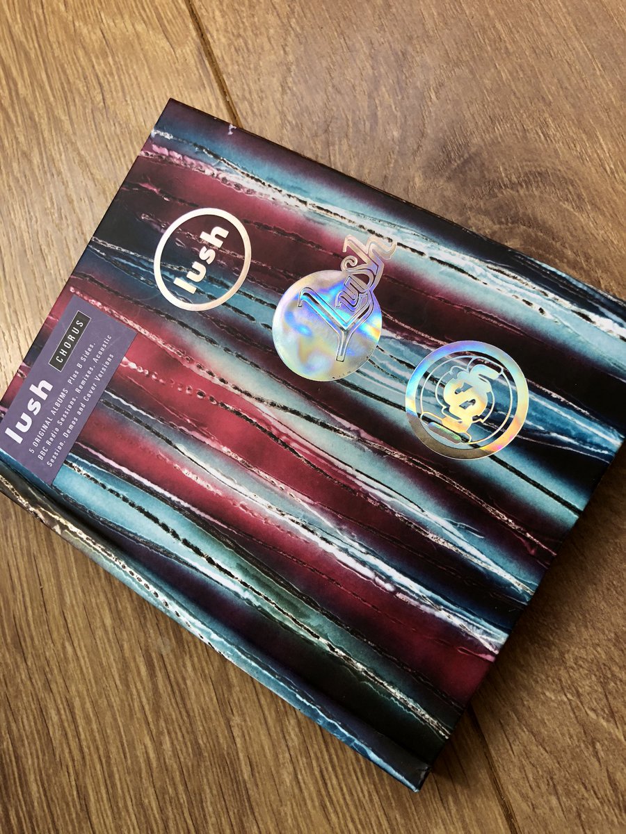 Today's  #BoxedIn is 'Chorus' from  @lushbandtweets on  @4AD_Official ... such a 'De-luxe' box treatment that there's only one possible song choice...  @berenyi_miki