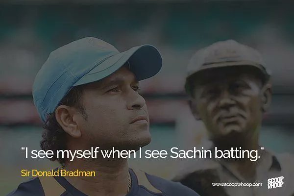 The Don himself praises Sachin #HappyBirthdaySachin